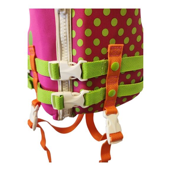 Speedo Infant Kids Aquaprene Personal Flotation Device Life Vest Jacket like NEW - Picture 3 of 5